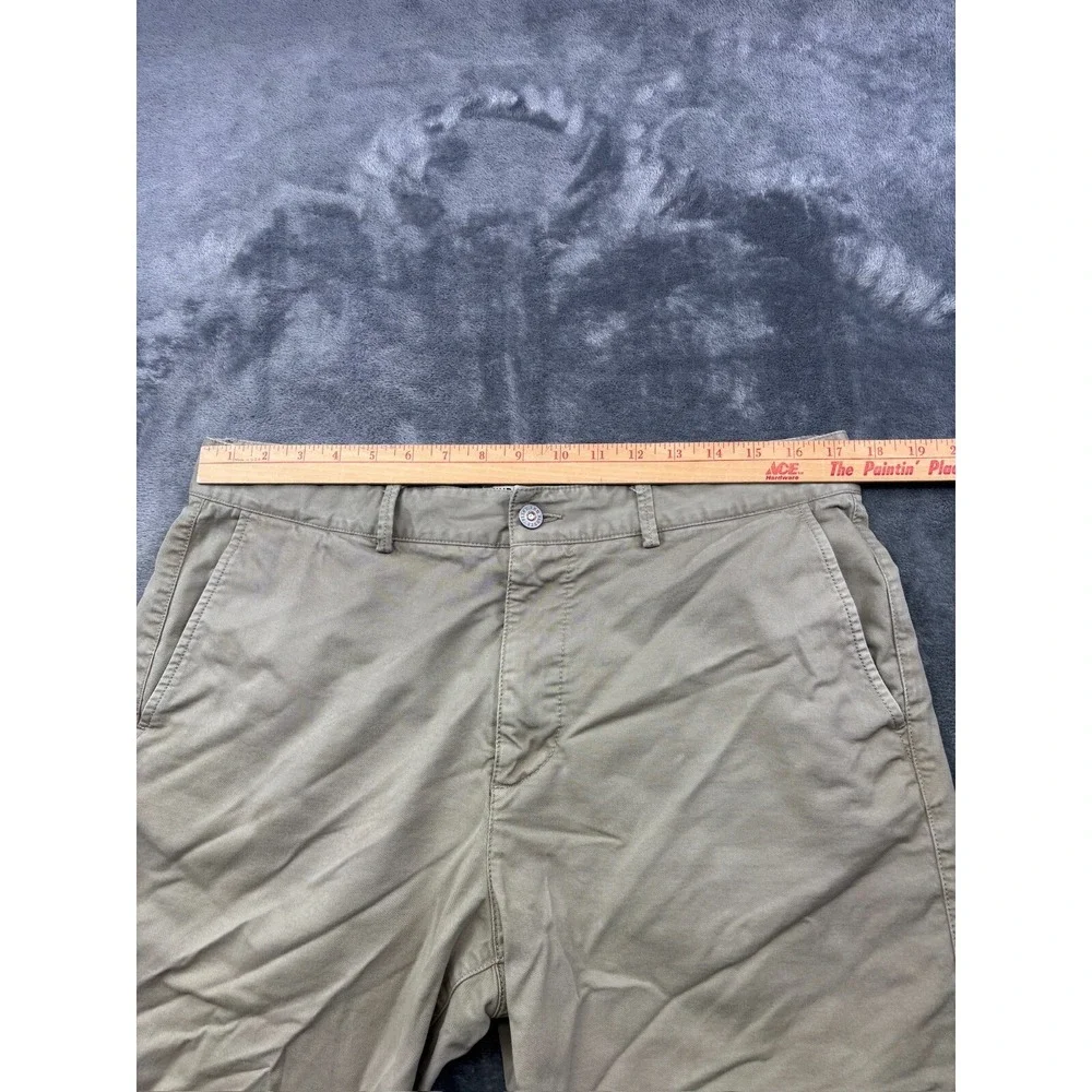 Flint And Tinder Shorts Mens 34 Khaki 365 Chino Stretch Huckberry Soft Casual